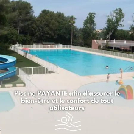 Joli T2 - Domaine De La Coudouliere - Piscine Apartment Six-Fours-les-Plages